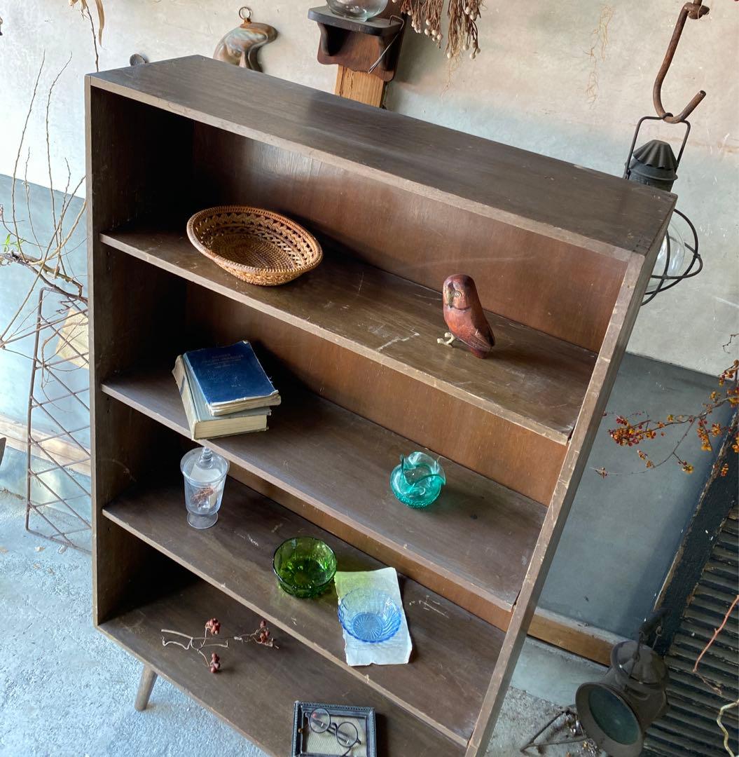 ビンテージ 足付き ラック 飾り棚 ※ 送料込みに変更します
