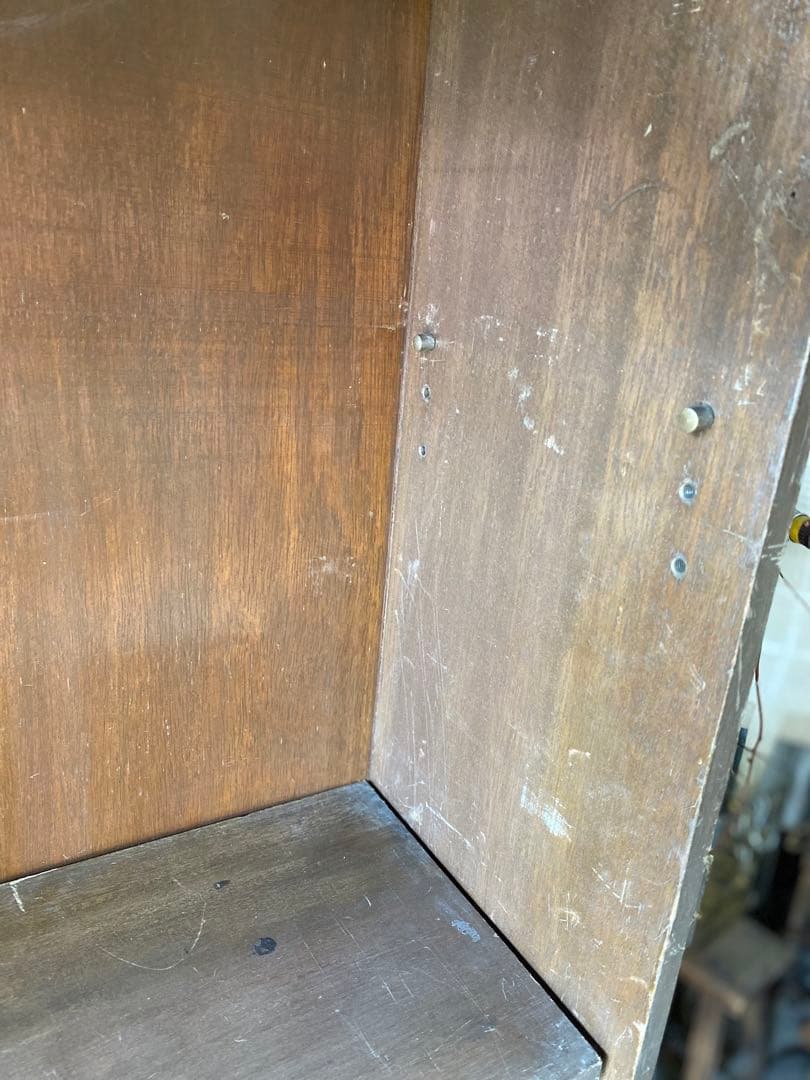 ビンテージ 足付き ラック 飾り棚 ※ 送料込みに変更します