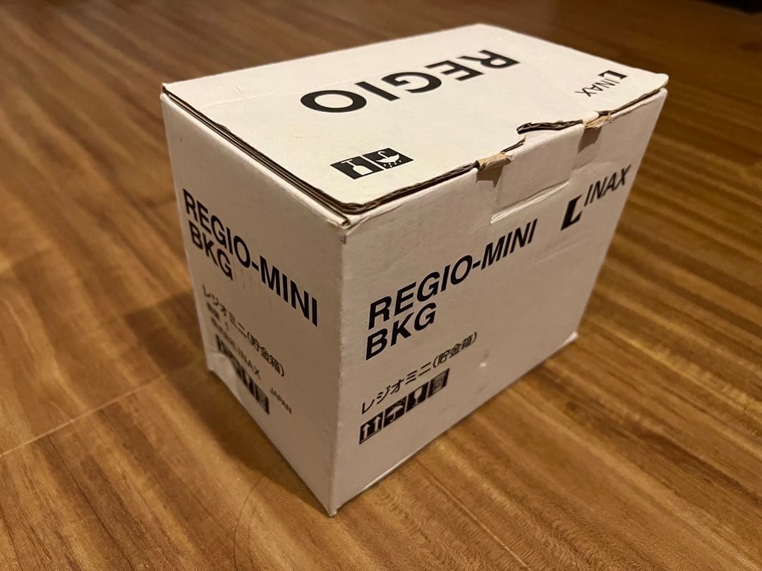 レジオミニ（貯金箱） 金の トイレ ゴールド REGIO-MINI ミニチュア