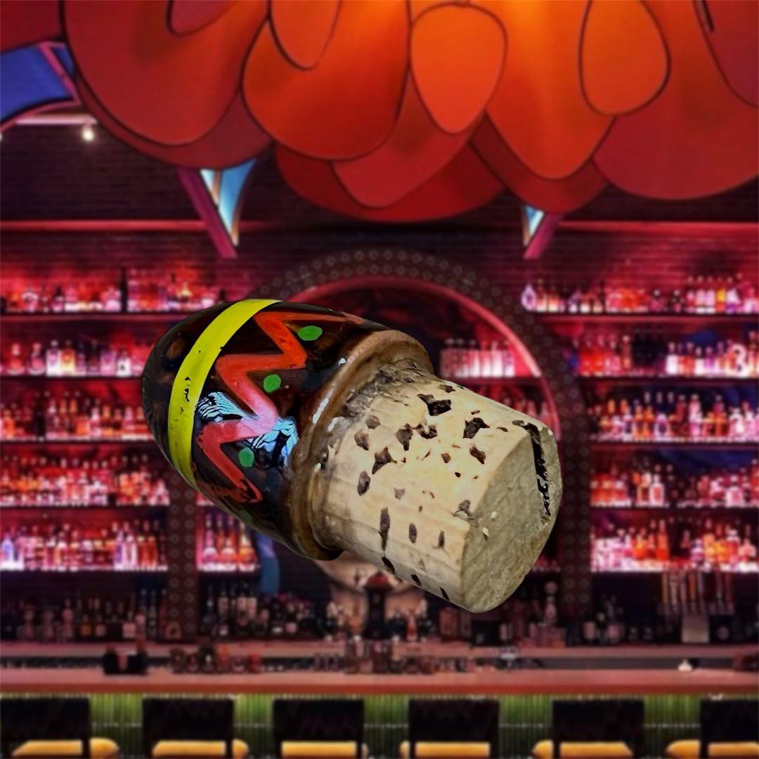 【送料無料❗️レア❗️】メキシカン ハット 酒 陶器 ビンテージ 空き瓶 パンチート