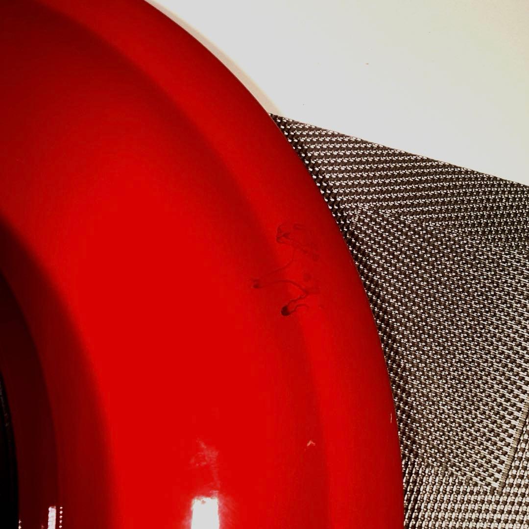 『フォロうー特価』　堆朱　大皿　飾り皿　皿立て付き　特大サイズ