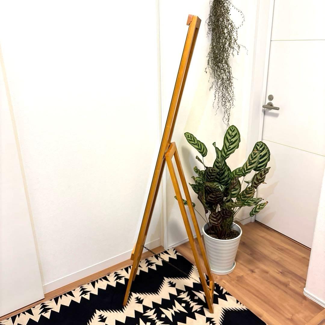 木製　ヴィンテージ　スタンドミラー　アンティーク　スタンドミラー 姿鏡