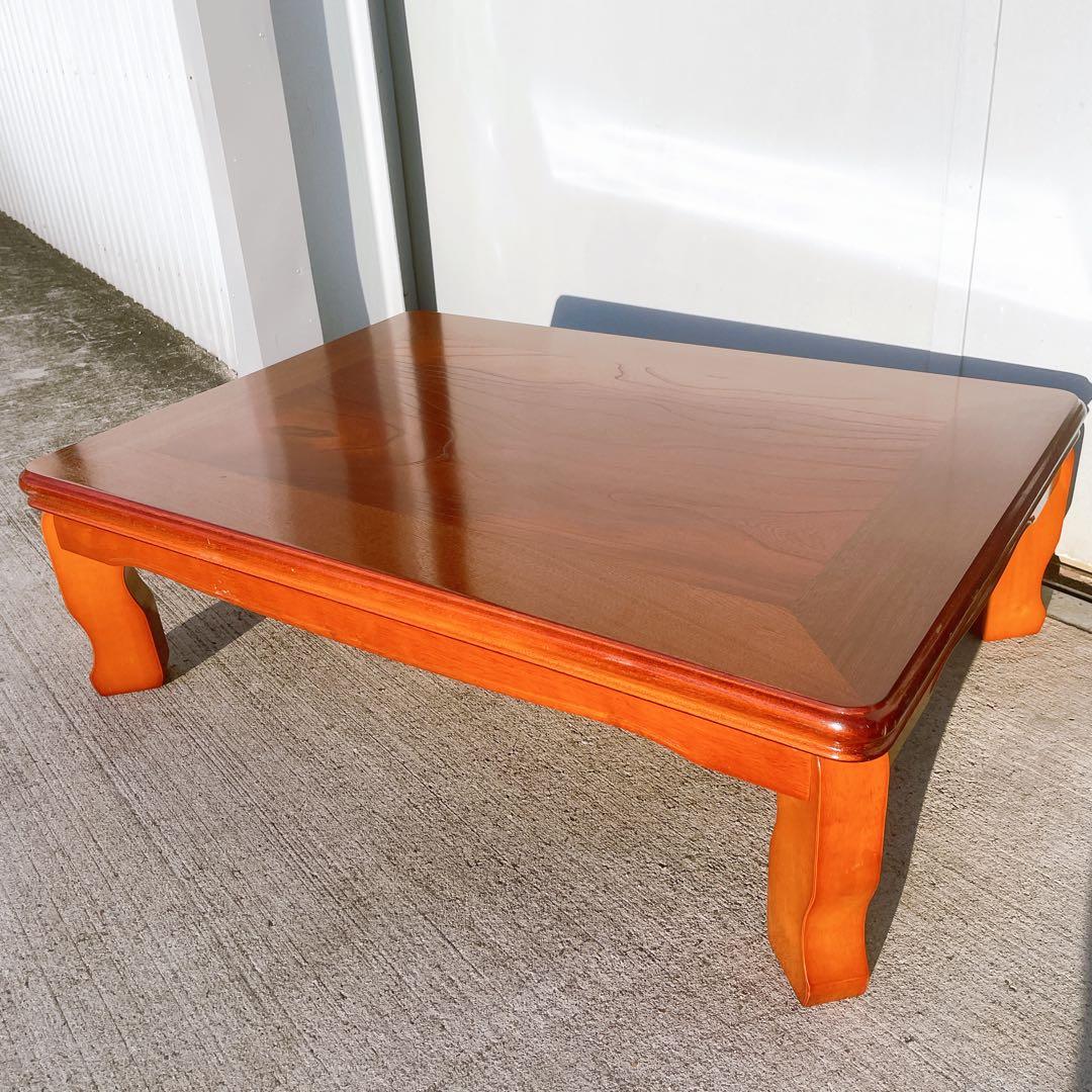 【美品送料込】高級 折り畳み座卓 昭和レトロ アンティーク 職人手作り