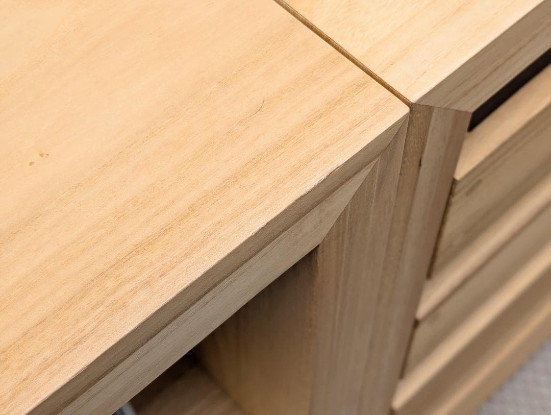 2点セット☆ランドエスケーププロダクツ／パウロニア／桐材／シェルフ／キャビネット