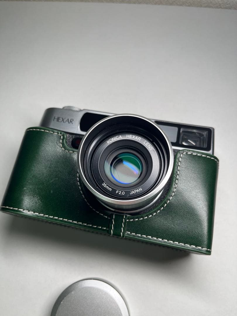 コニカヘキサー シルバー Konica HEXAR 35mmF2 動作確認済良品