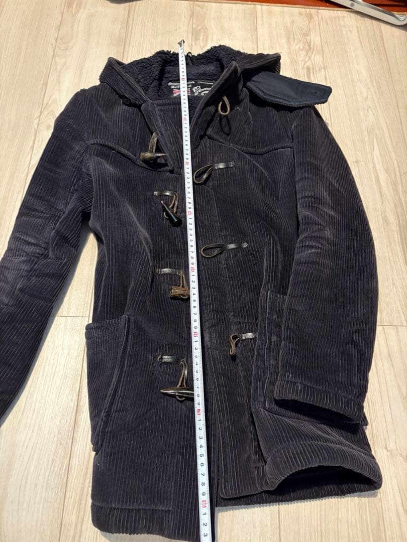 希少　英国Gloverall ダークブルー ダッフルコート