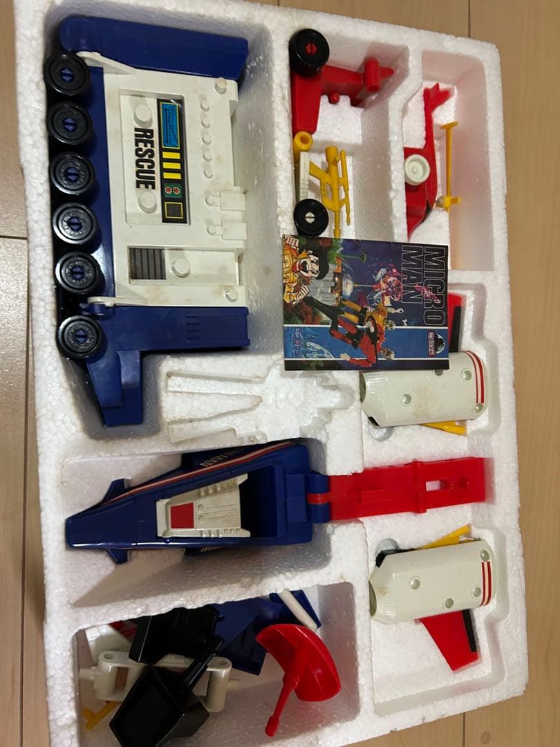 貴重★ ミクロマン　レスキュー3号、4号、5号　欠品多数あり