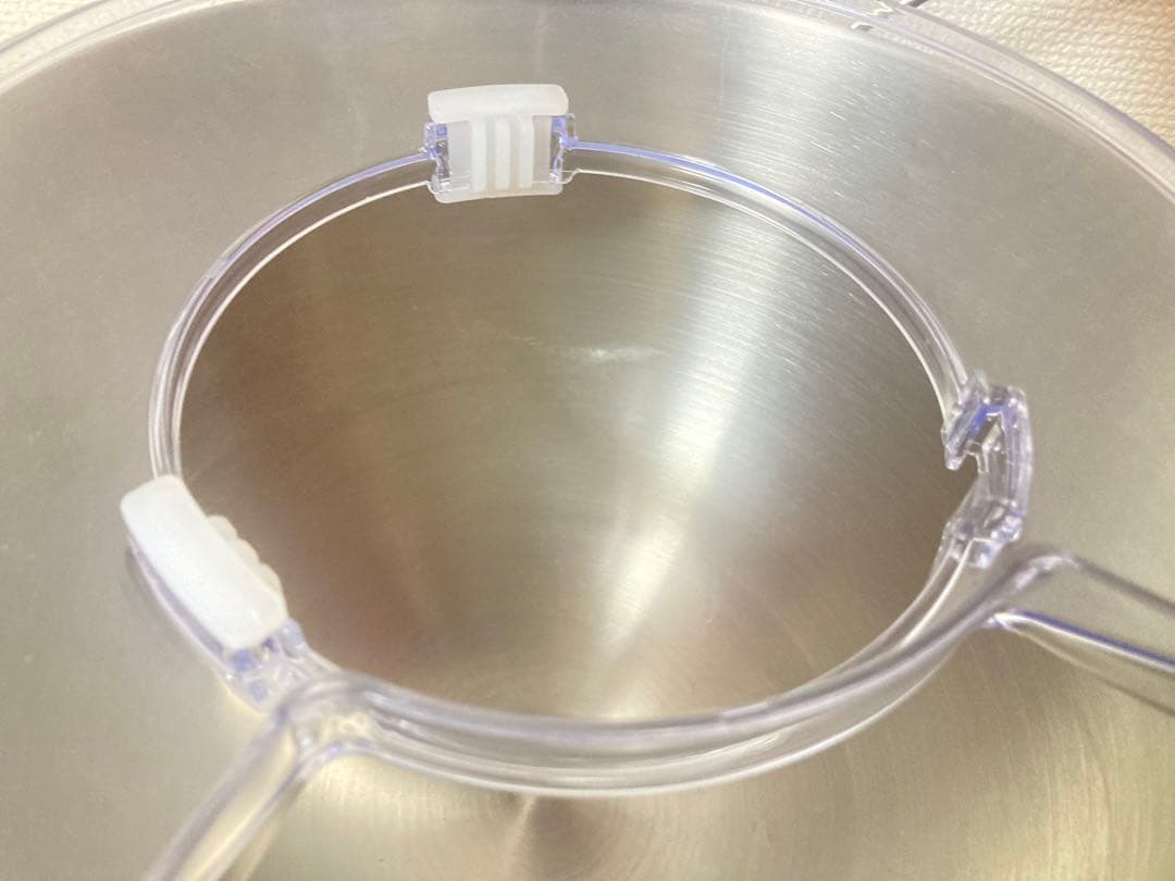 ☆美品！ Aucma スタンドミキサー 4.5L大容量 3種類アタッチメント付き