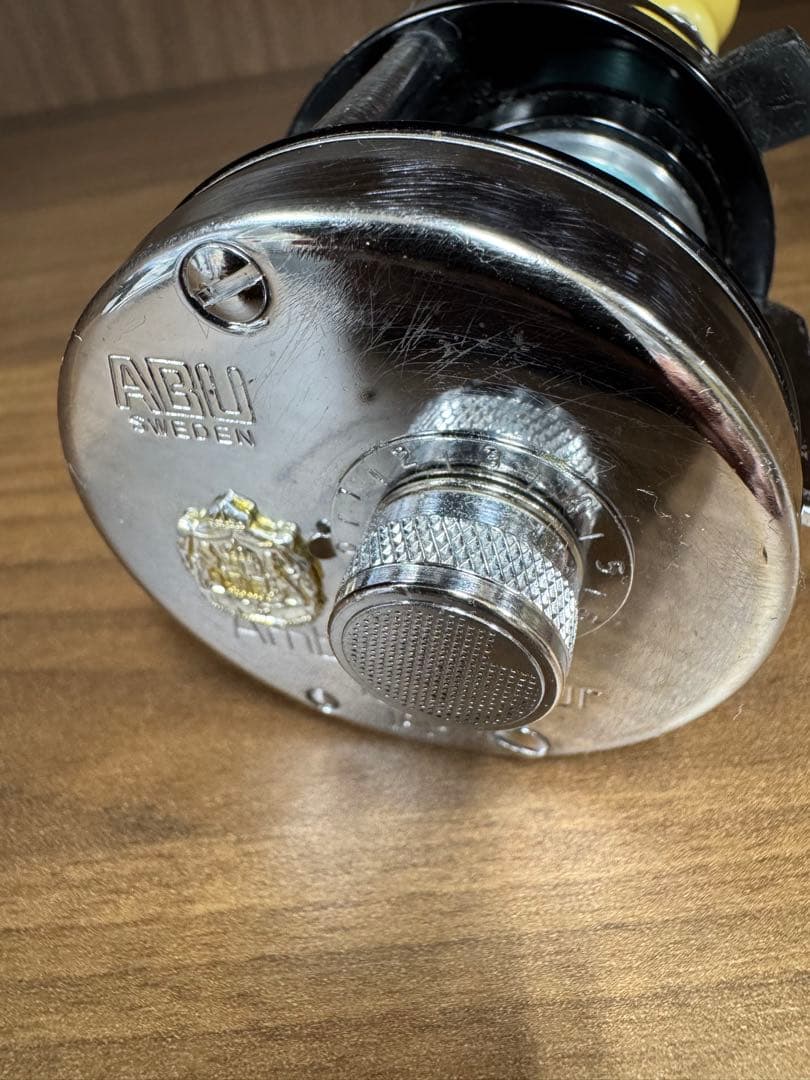 竹*一様 アブ1500C AIR クローム　アベイルスプール&マグブレーキ組み