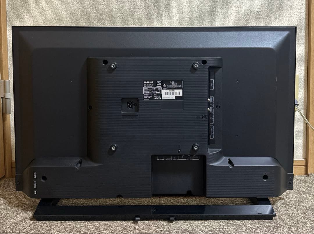 TOSHIBA 2019年製 32型 液晶　テレビ　32S22