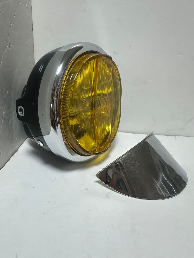 当時物希少絶版パーツモンキー用BOSCH製異形凸凹レンズ付きヘッドライト