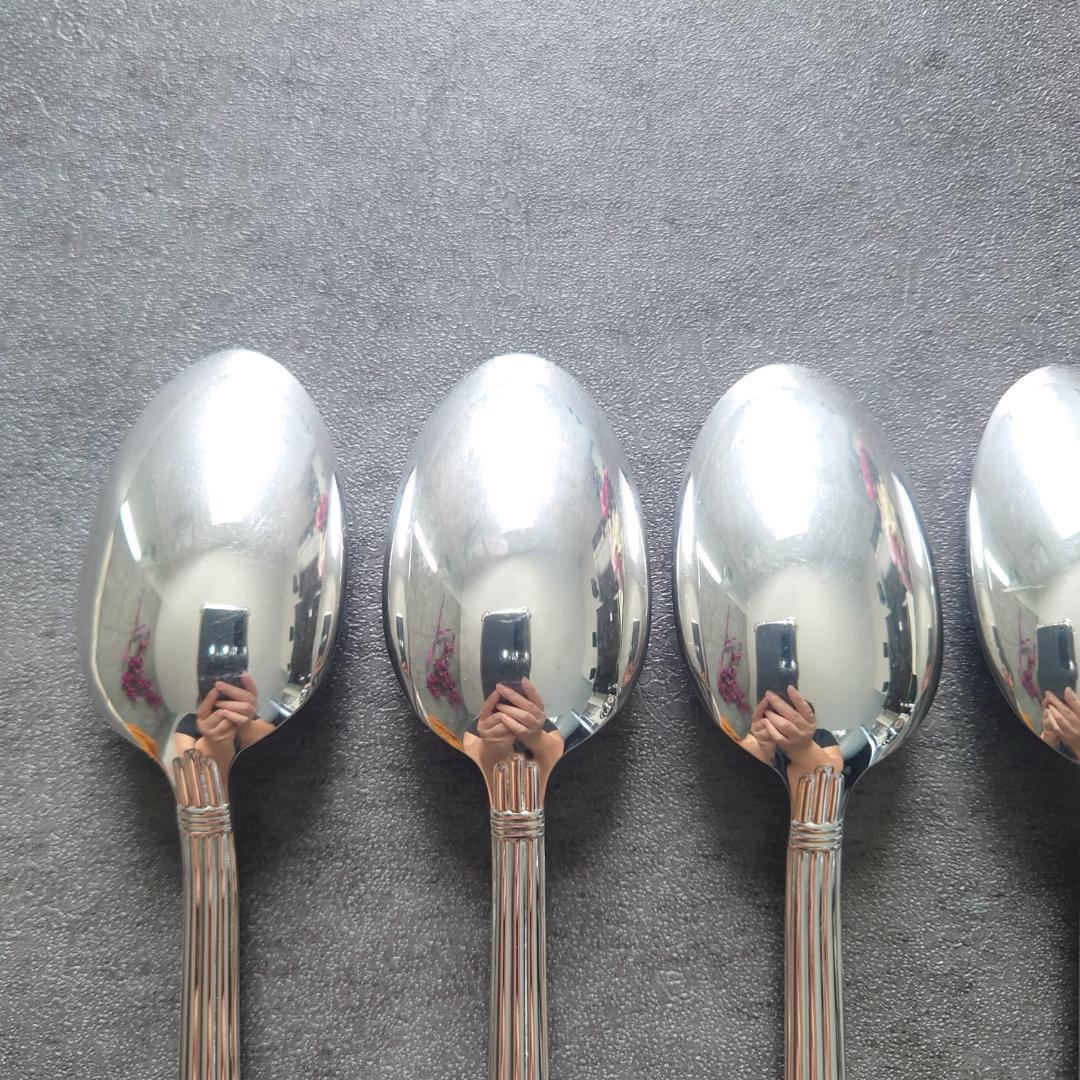 美品 クリストフル アリア コーヒースプーン 6点