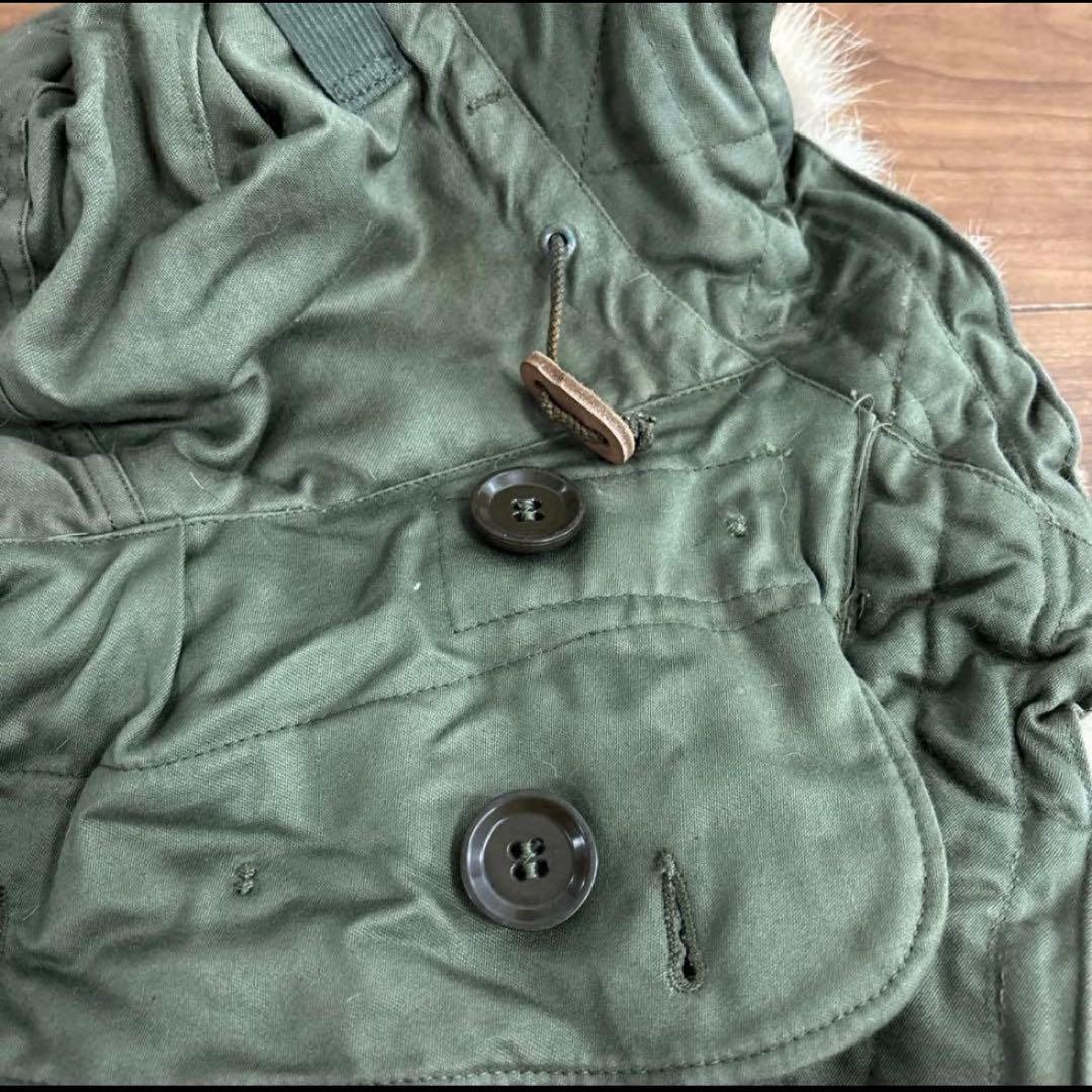 50s 初期型　米軍　実物　M51フード　M1951 PARKA コヨーテファ④