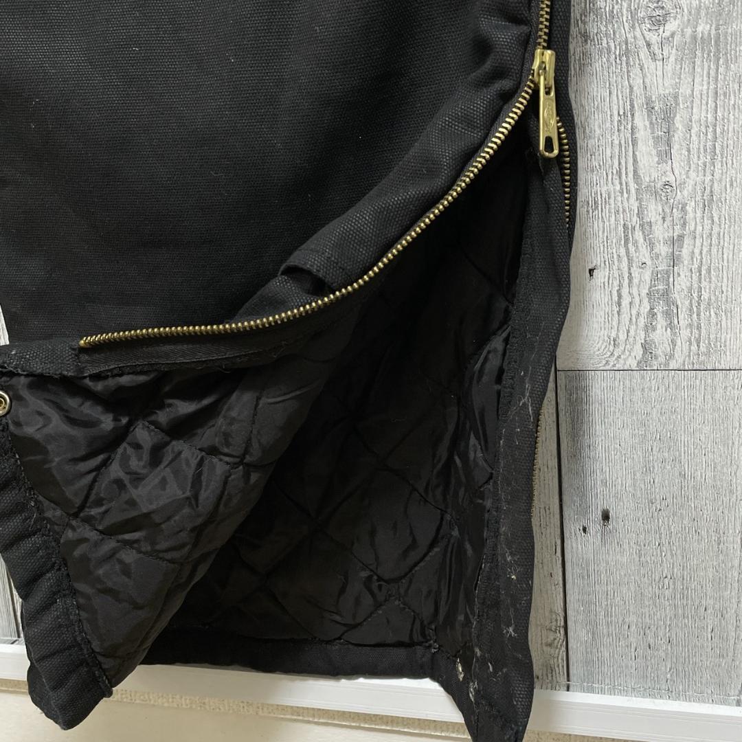 Dickies ディッキーズ オーバーオール ダック 中綿 ブラック 4XL