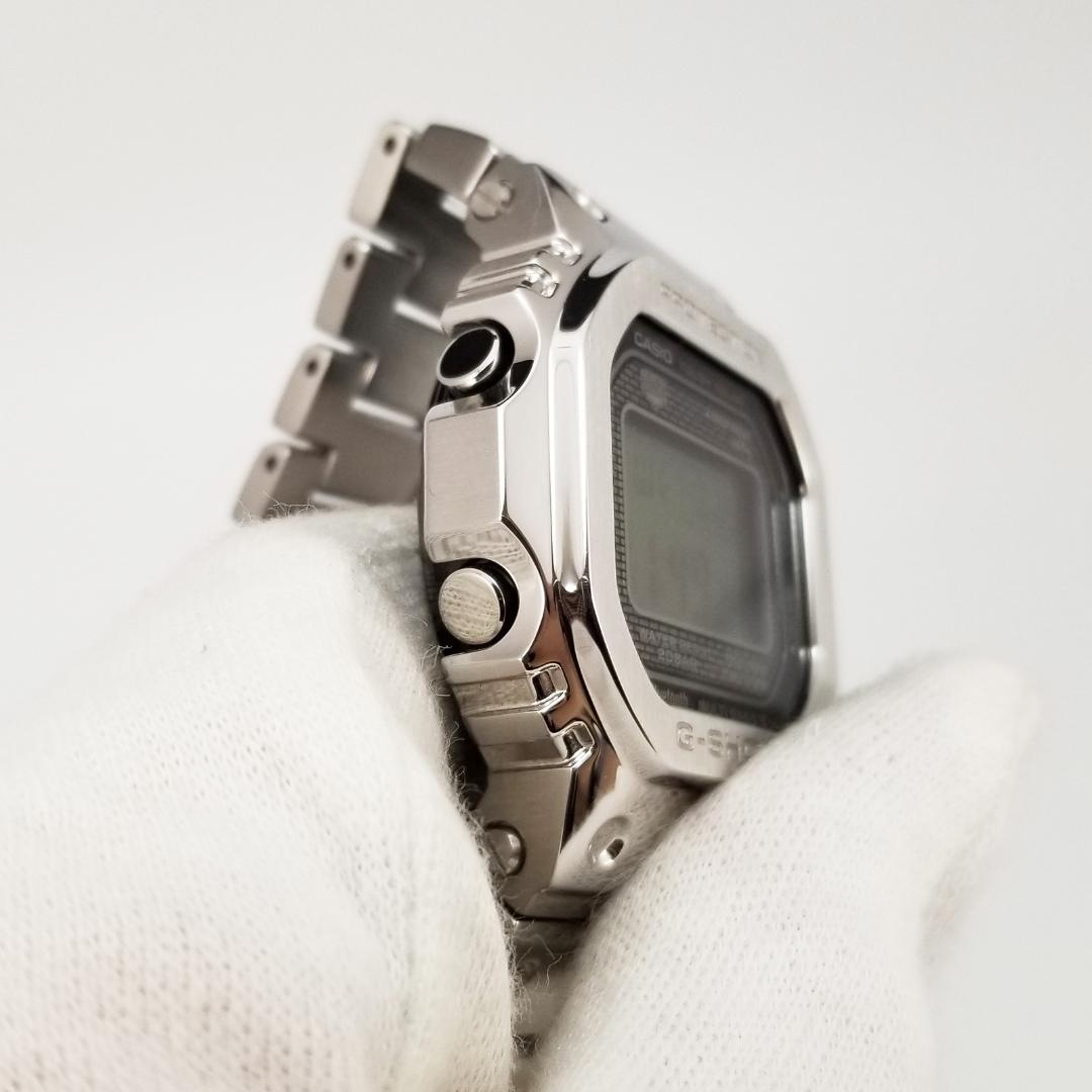 美品 カシオ G-SHOCK フルメタル ソーラー GMW-B5000D-1JF