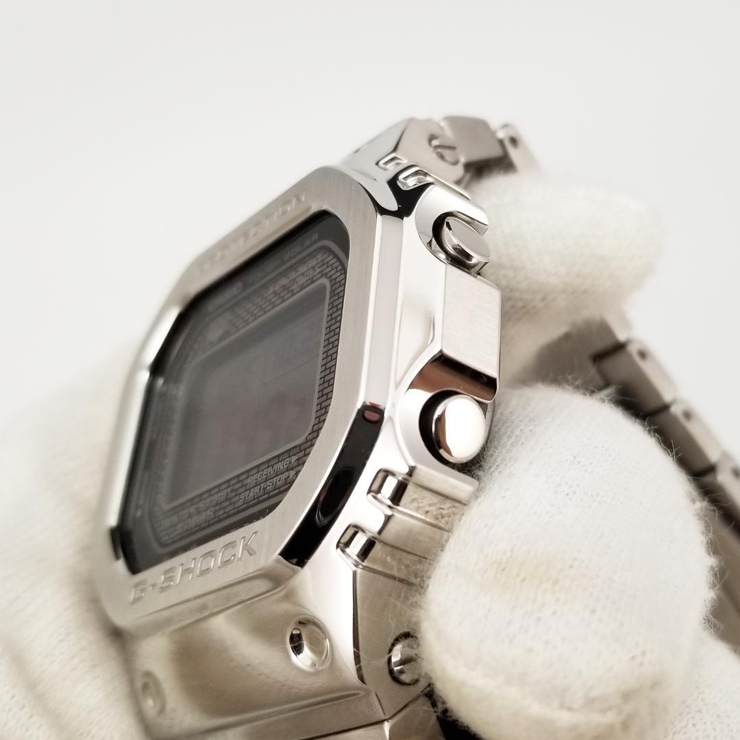 美品 カシオ G-SHOCK フルメタル ソーラー GMW-B5000D-1JF