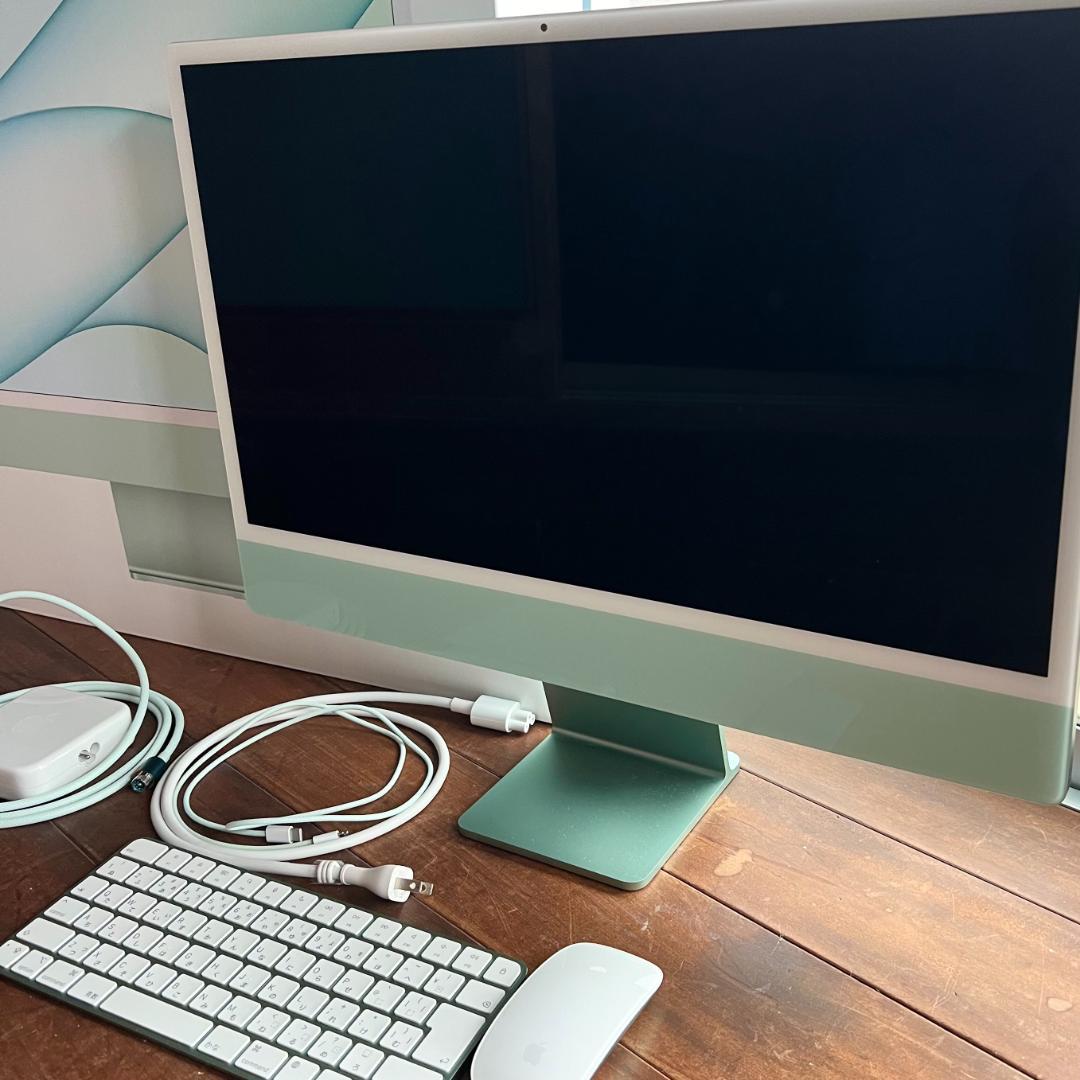 Macデスクトップ iMac 24-inch M1 2021 Apple 8GB 256GB PC