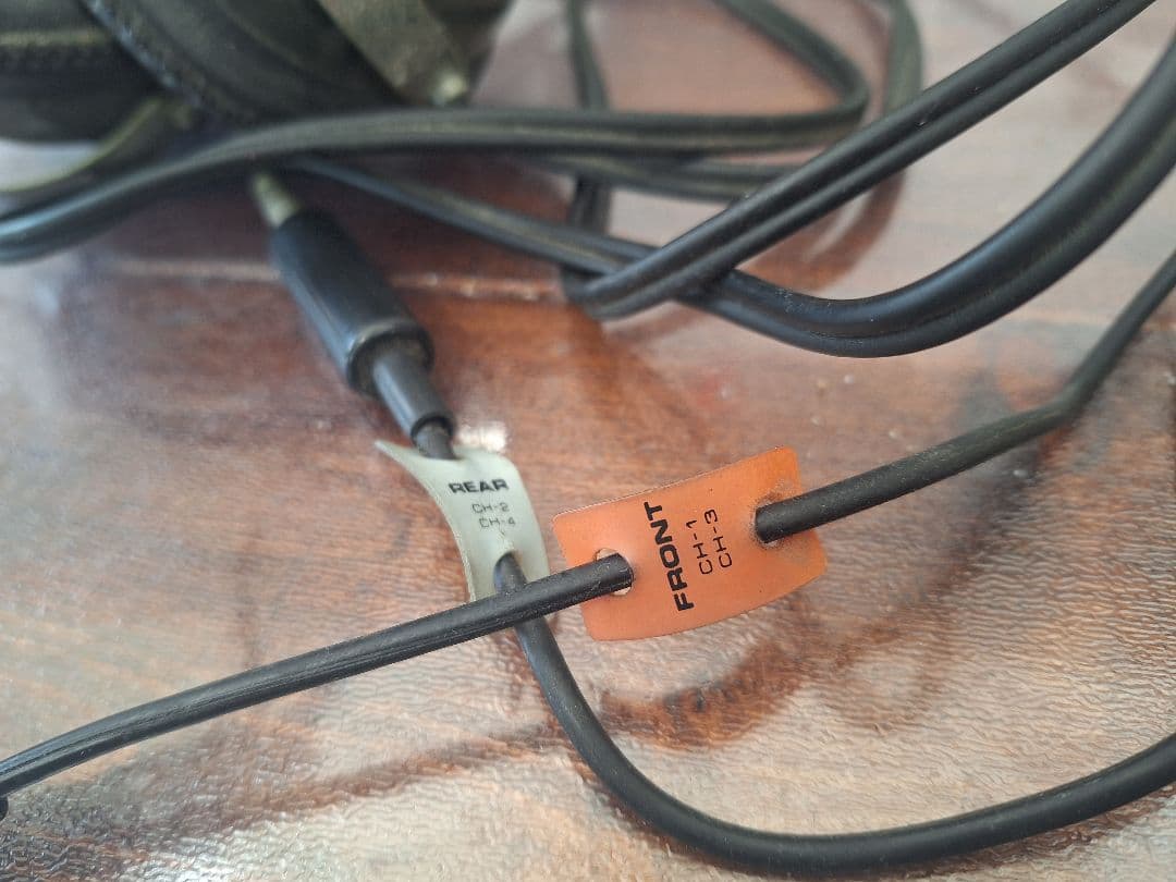 ヘッドホン 4チャンネル ハイファイ Victor QTH-V7 動作未確認