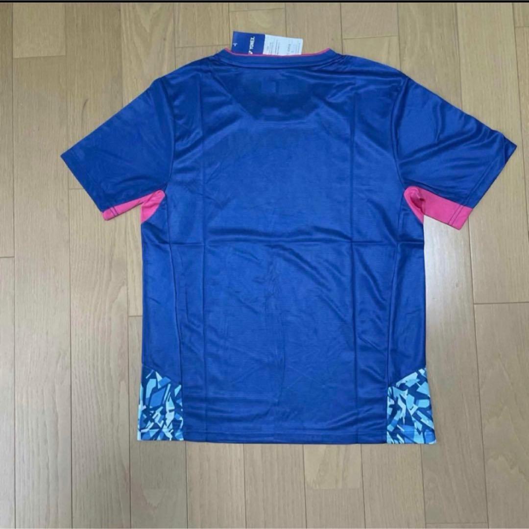 ヨネックス　YONEX ゲームシャツ　新品　サイズLブルー