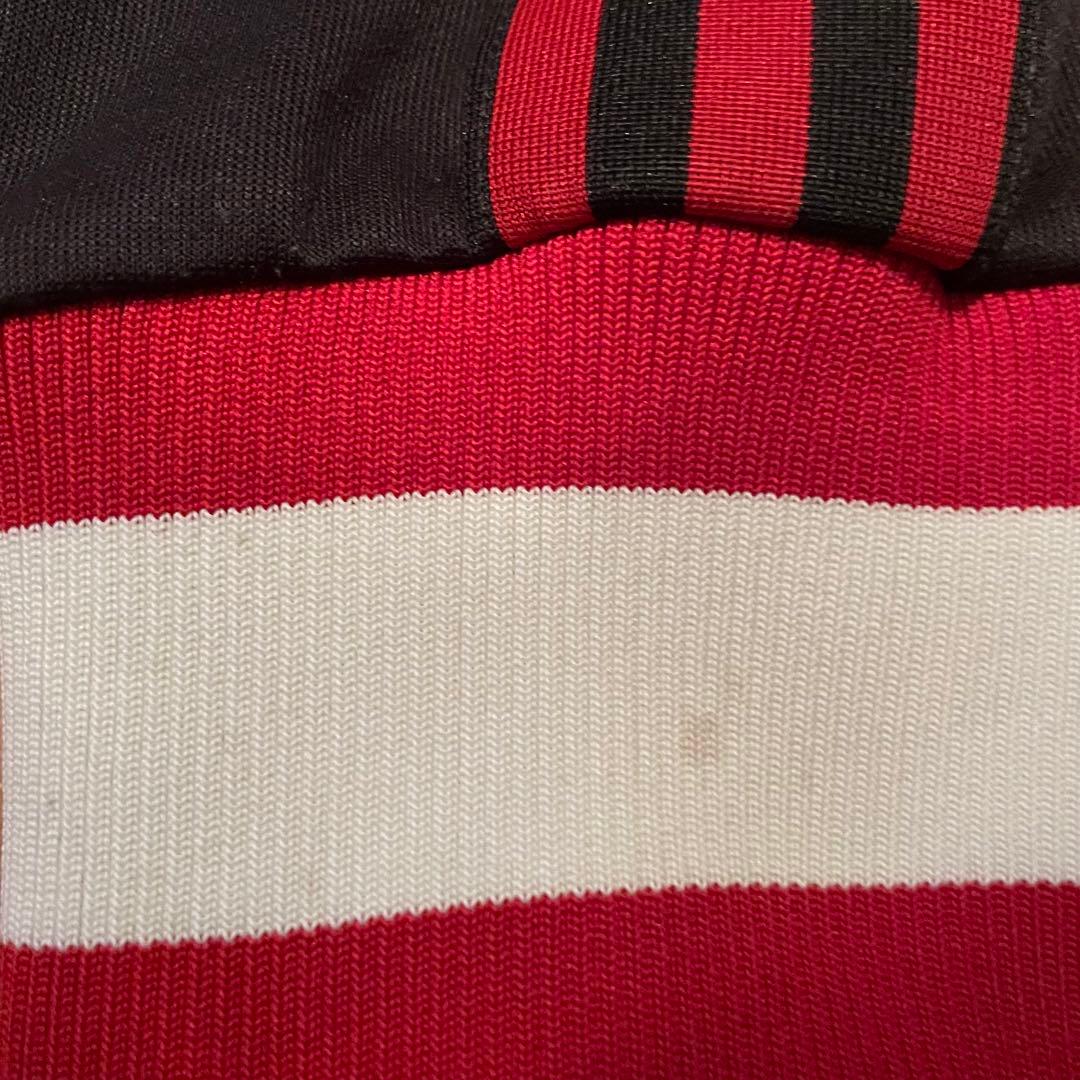 レア　ACミラン　AC ミラン　アディダス　トラックジャケット　トリコロール　L