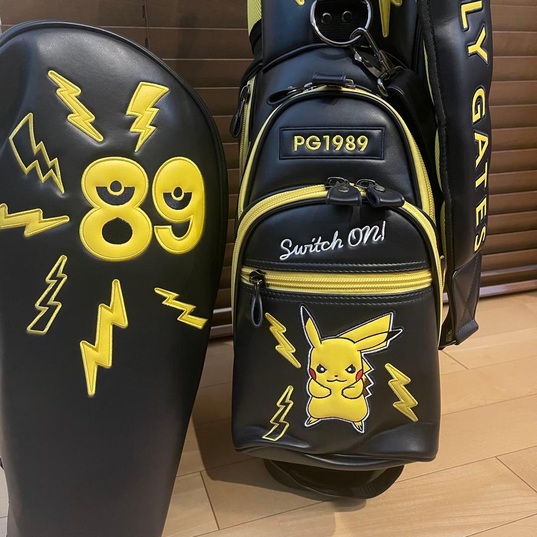 PEARLY GATES パーリーゲイツ ポケモン⚡️ピカチュウ キャディバッグ1