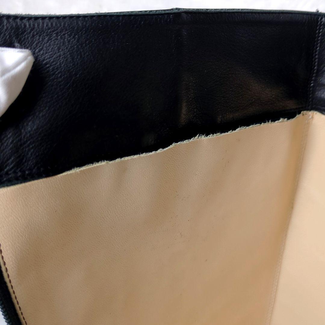 クリスチャンルブタン　ロングブーツ　黒　ブラック　22.5