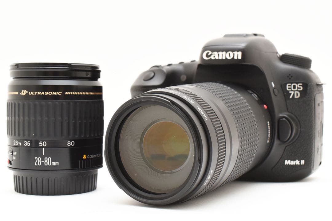 Canon EOS 7D MarkⅡ 標準&望遠ダブルレンズセット