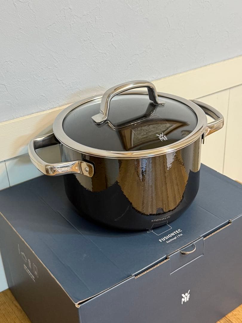 新品 フュージョンテック ミネラル ハイキャセロール 20cm BL