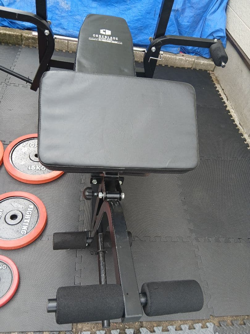 FIGHTING ROADキングオブベンチプレートセット 計70Kg 引き取限定