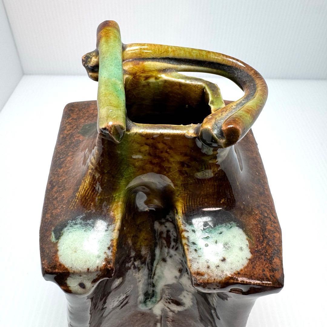 希少 九谷焼 高光一生 花瓶 花器 フラワーベース 伝統工芸 美術品