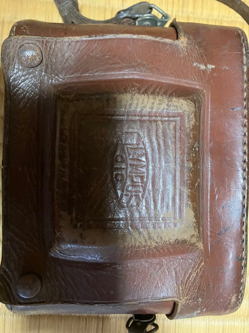 オリンパスカメラ　Olympus Six 味わい　フィルムカメラ　望遠　皮ケース