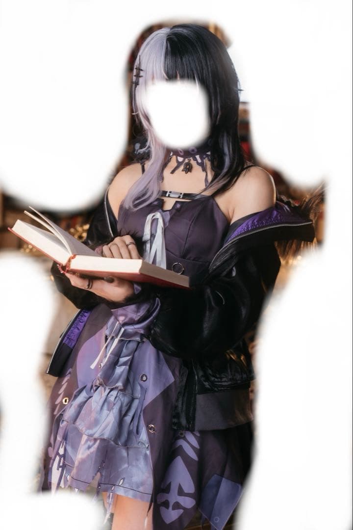 ホロライブ シオリ・ノヴェラ コスプレ衣装 靴付き