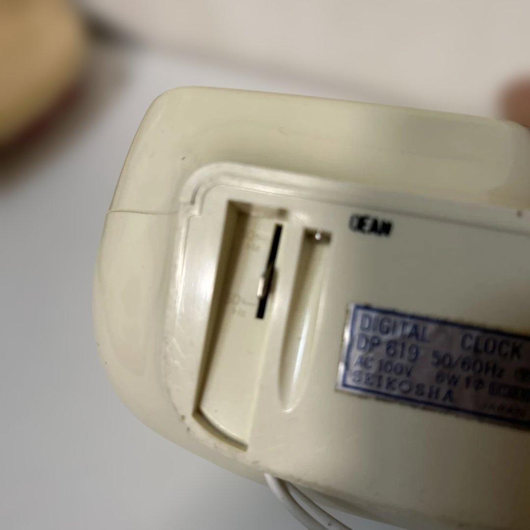 SEIKO セイコー　パタパタ時計　DP619 稼働品 昭和レトロ