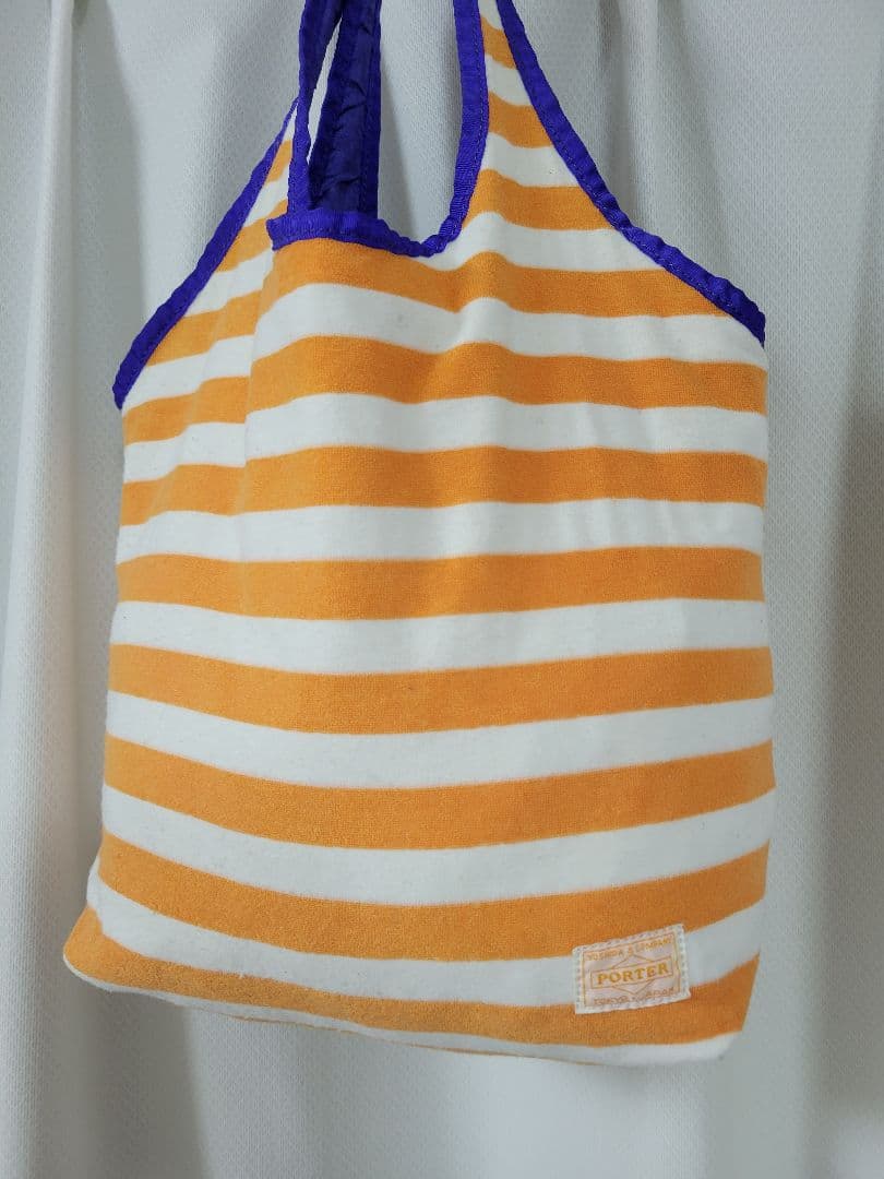 希少‼️PORTER リバーシブル パープル 紫 トートバッグ