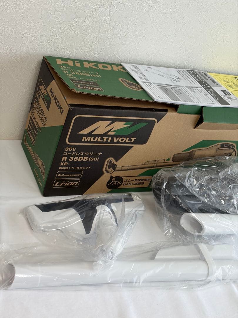 最終値下げ【未使用品】HIKOKI コードレスクリーナー R36DB（SC）