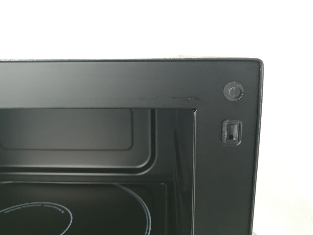 バルミューダデザイン　オーブンレンジ　ブラック　21年製　28