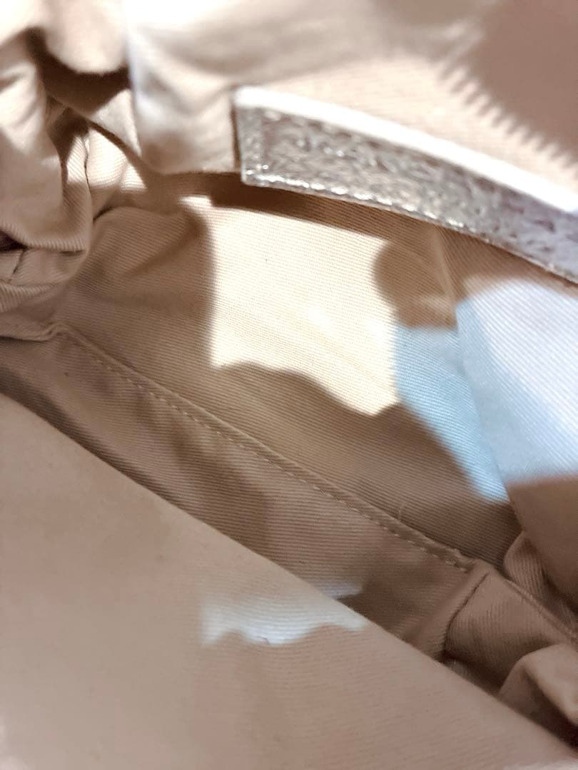 【極美品】MARCO MASI ショルダーバッグ　シルバー