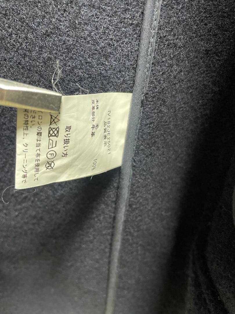 INVERTERE Joshua Ellis ダッフルコート ネイビー 40