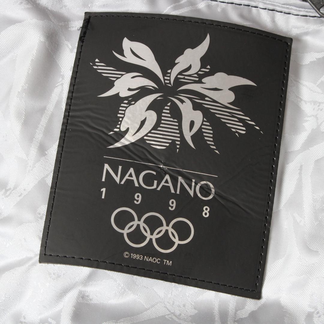 新品 Mizuno 長野オリンピック 日本代表 ナイロンジャケット Lスタッフ用