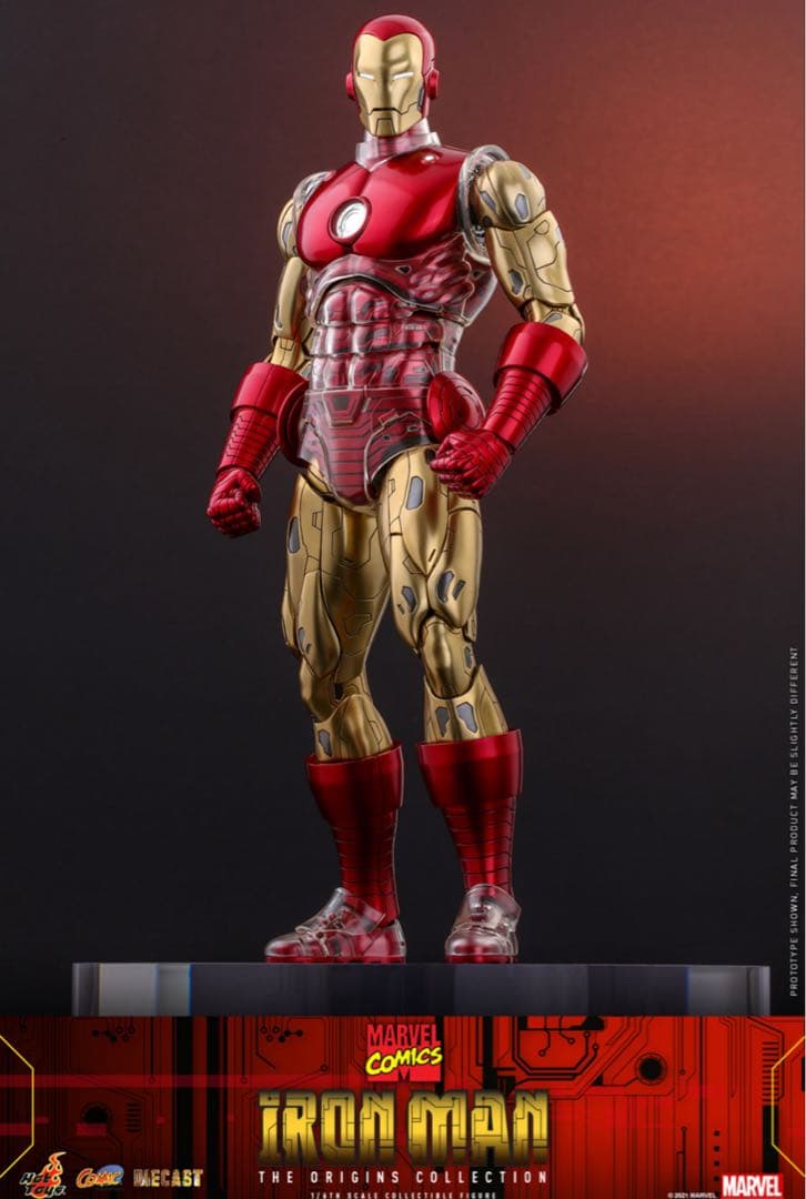 専用【オリジンズ・コレクション】マーベル・コミック　アイアンマン　ＤＩＥＣＡＳＴ
