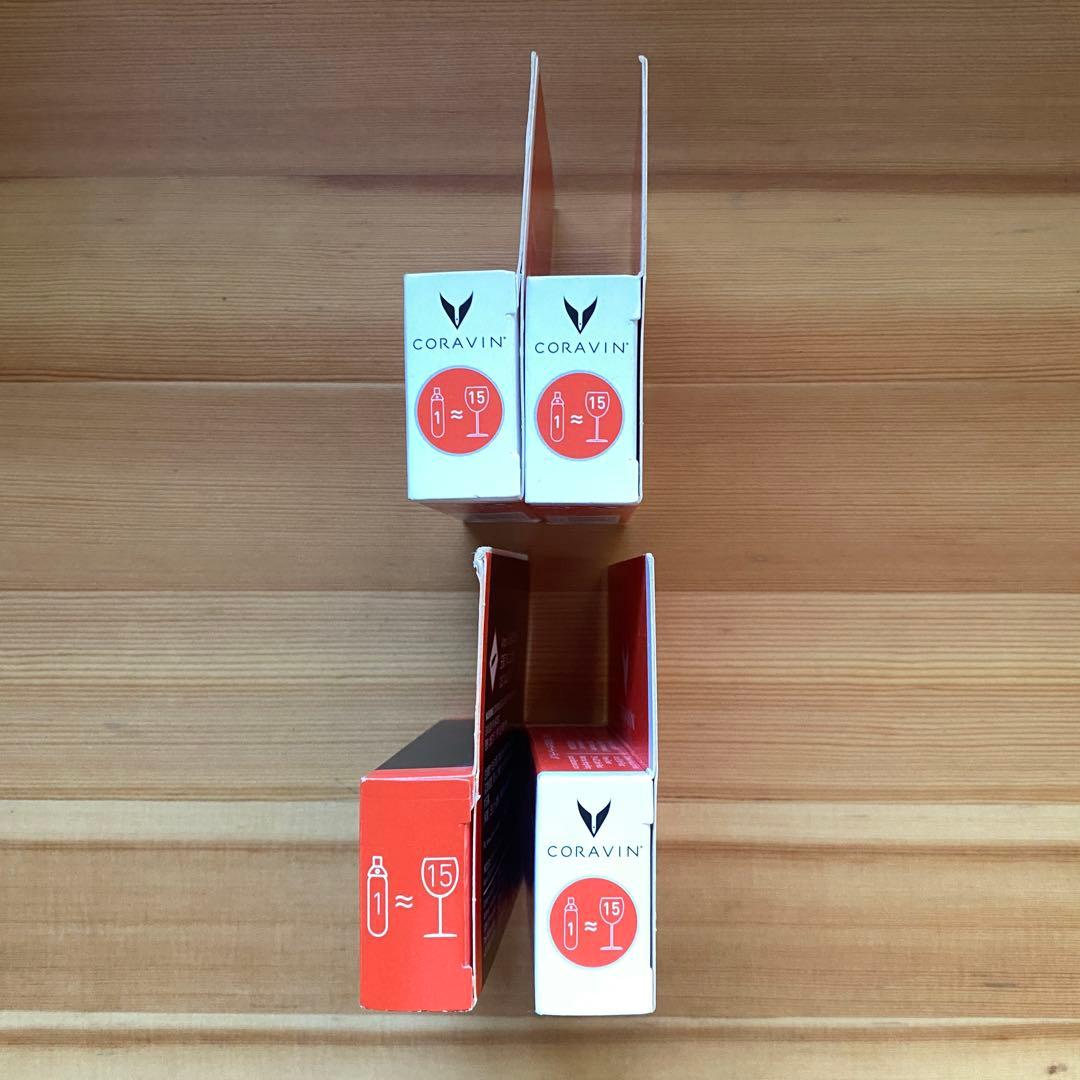 CORAVIN コラヴァン アルゴンカプセル2パック 4セット