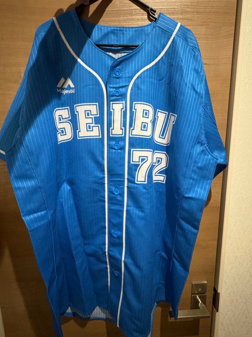 元埼玉西武ライオンズ　川越誠司選手　オーセンティックユニフォーム
