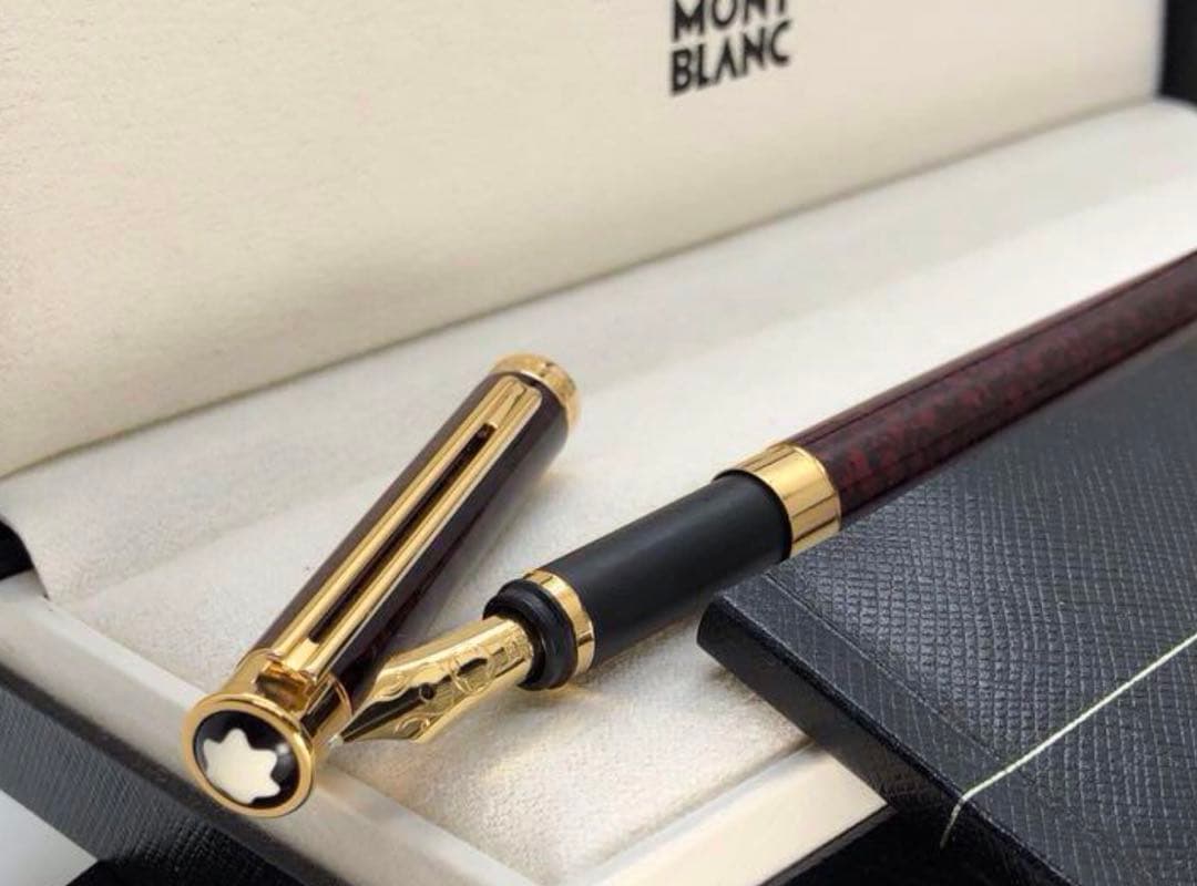 モンブラン　★幸運と金運を呼ぶパワー石レッドメノウ・マーブル特別なノブレスドウエ