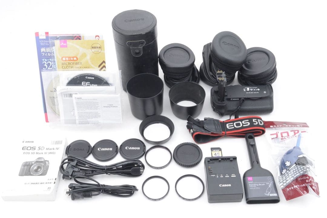 デジタル一眼レフカメラ　Canon EOS 5D Mark IVレンズセット