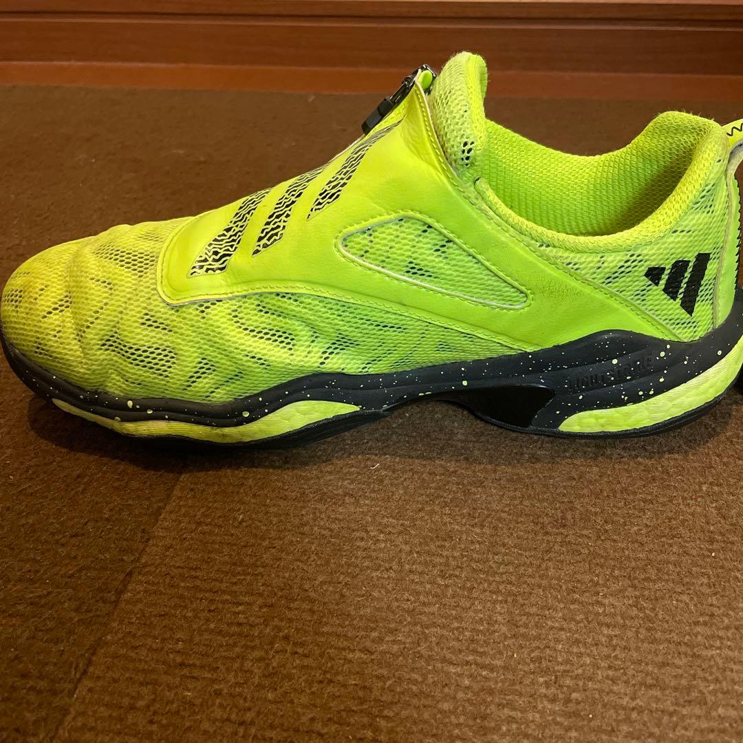 アディダス コードカオス25 BOOST ゴルフシューズ 蛍光グリーン