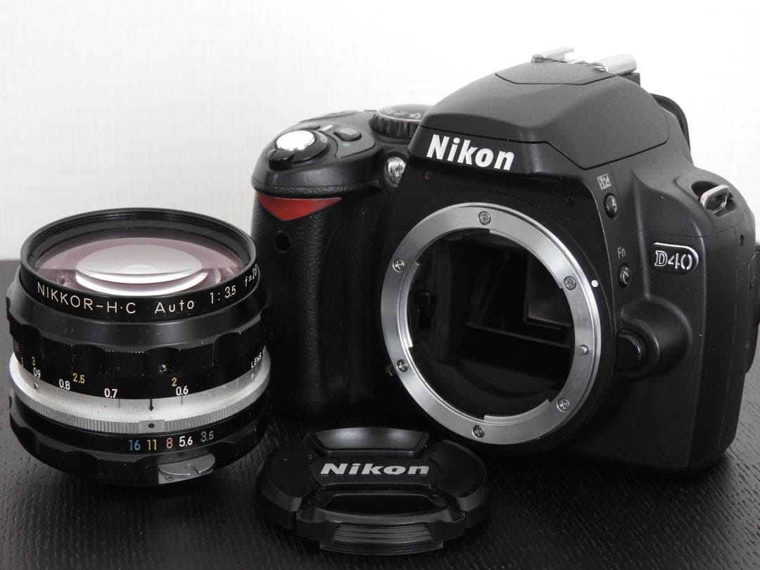Nikon D40 Nikkor-H・C Auto 28mm f3.5 単焦点