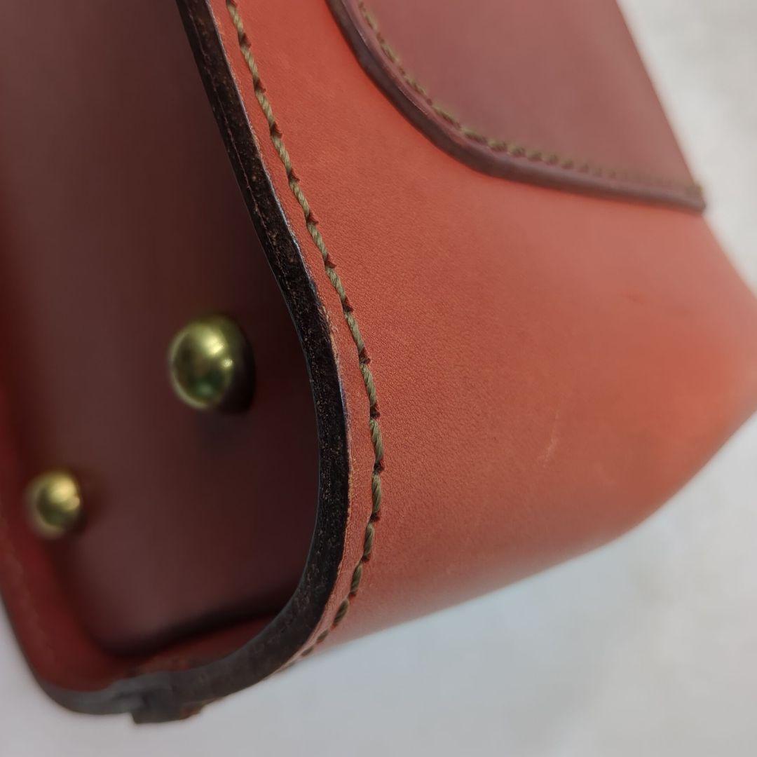 ヘルツ HERZ ミニドクターバッグ ショルダーバッグ 赤