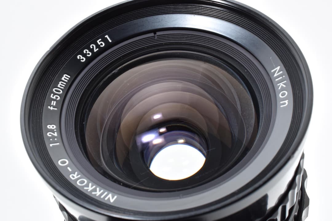 ニコン Nikon Nikkor O 50mm f2.8 アダプター付 3092