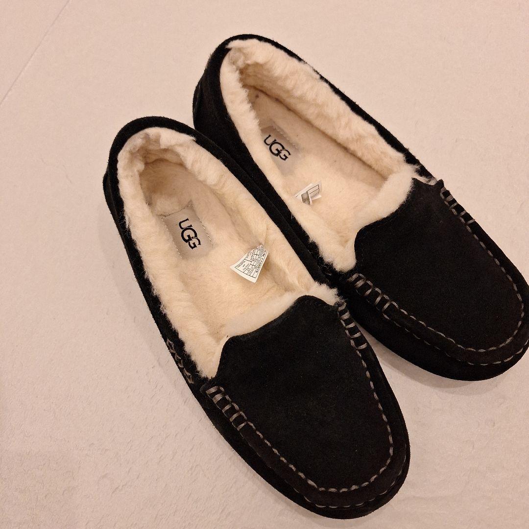 ★UGG ブラック ムートン25cm★