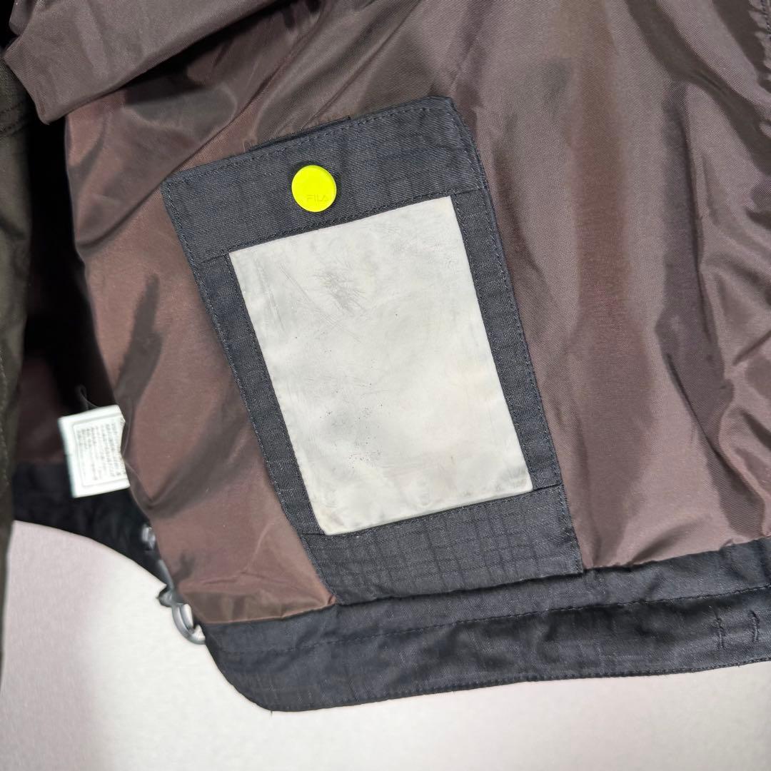 希少♪ FILA フィラ　 メンズL スキー　スノボー上下　ウエア